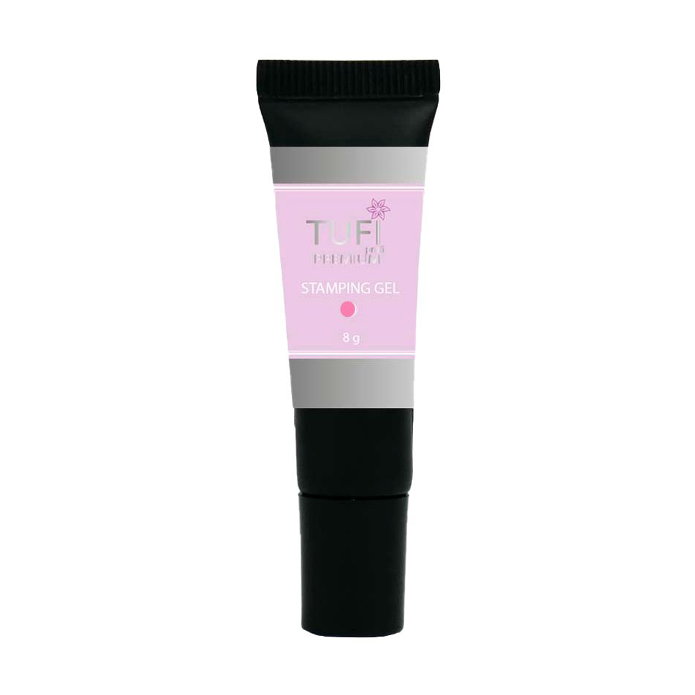 Стемпінг-гель Tufi Profi Premium Stamping Gel 05 рожевий, 8 г